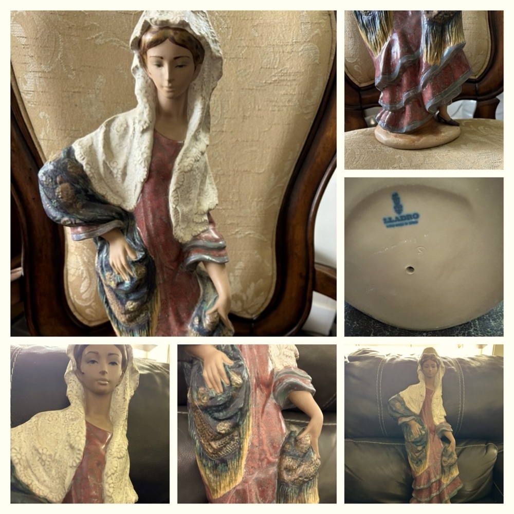 Beautiful porcelain Spanish Lady